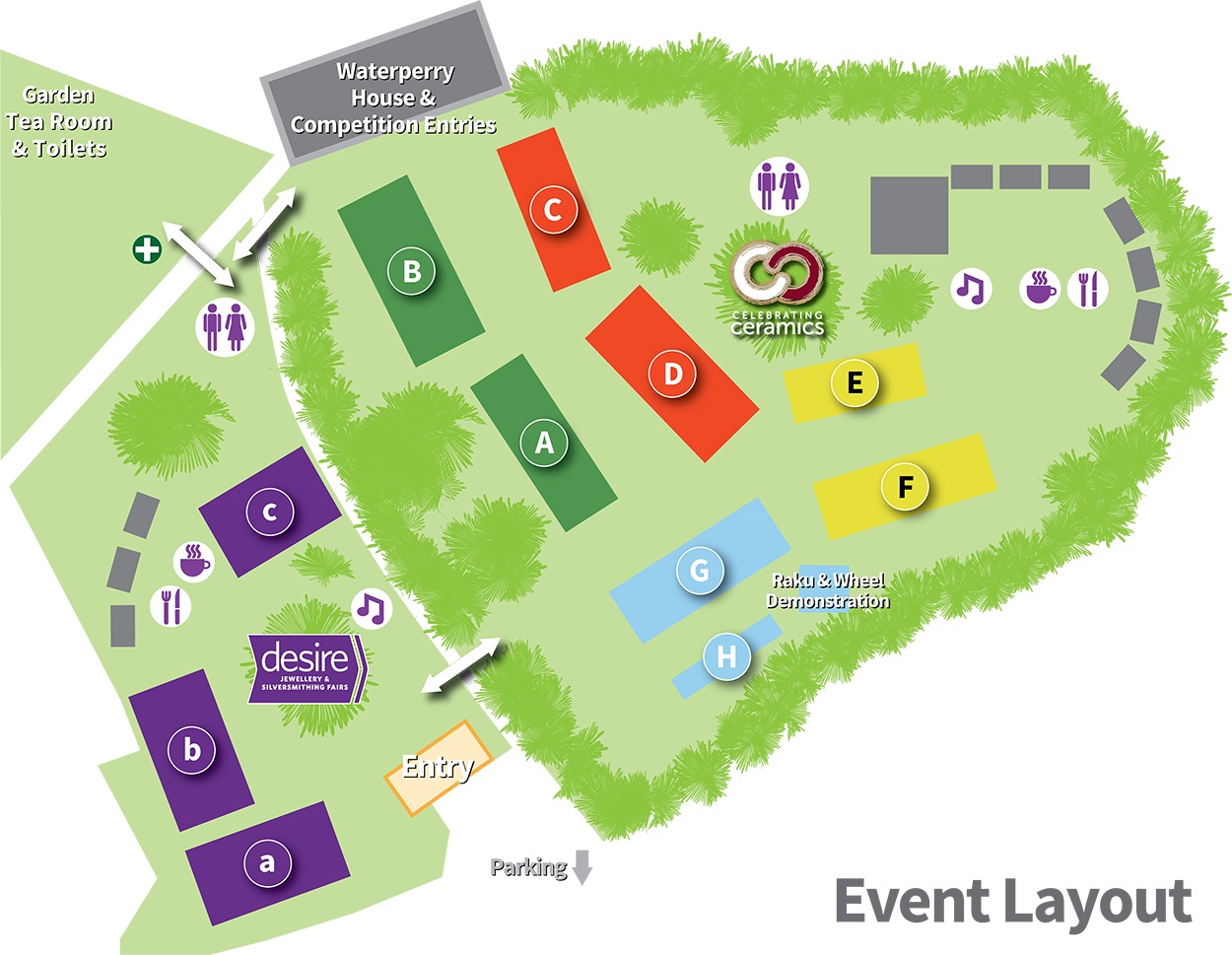 Event plan 2025 marquee layout