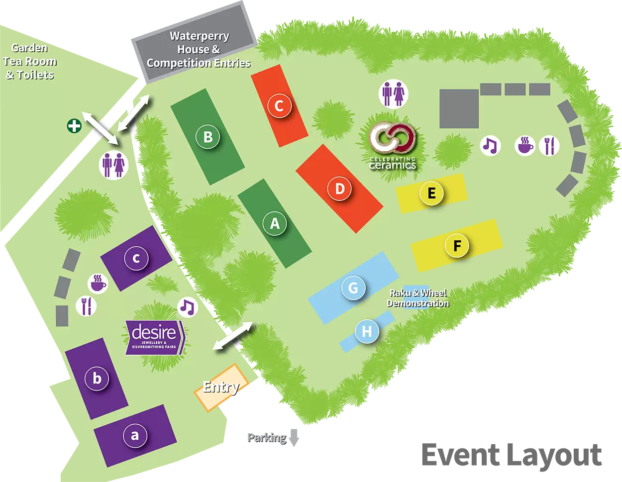 Event plan 2025 marquee layout